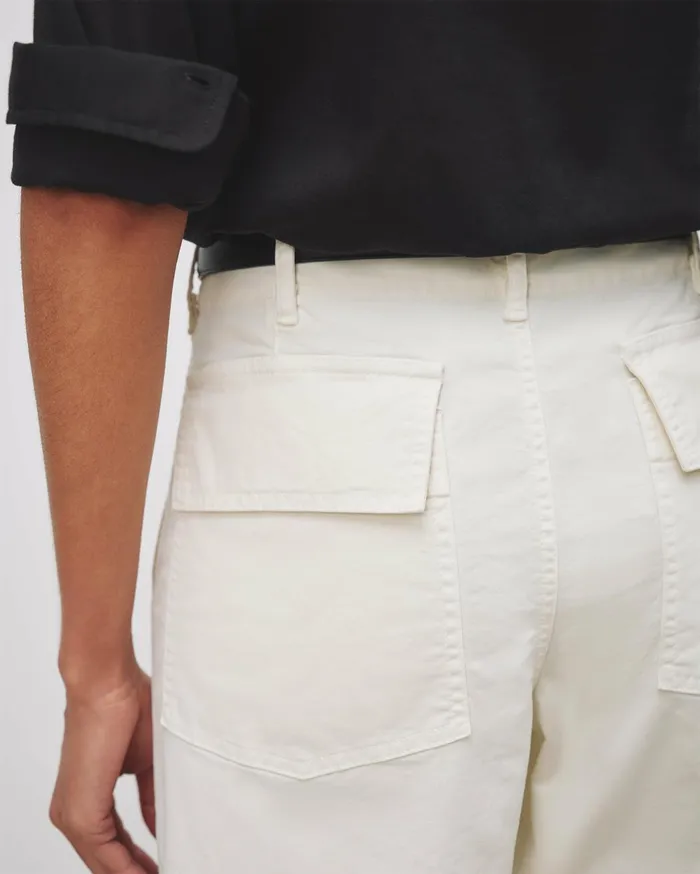 Nili Lotan LEON BOY PANT Carbon Women Pants and Shorts