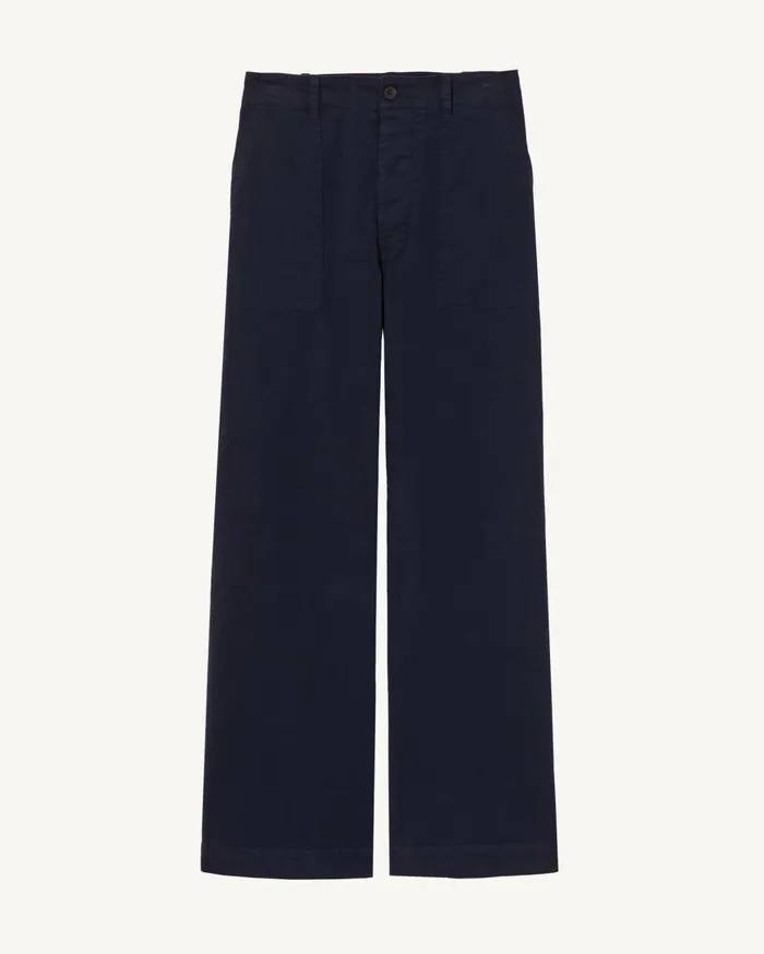 Nili Lotan LEON BOY PANT Carbon Women Pants and Shorts