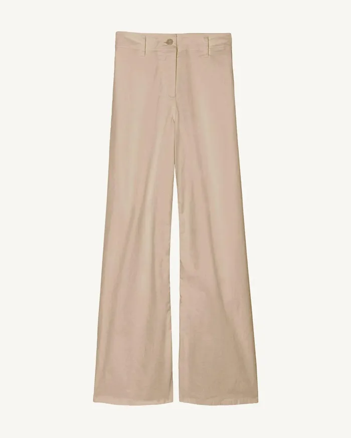Nili Lotan MEGAN PANT Bone Women Pants and Shorts