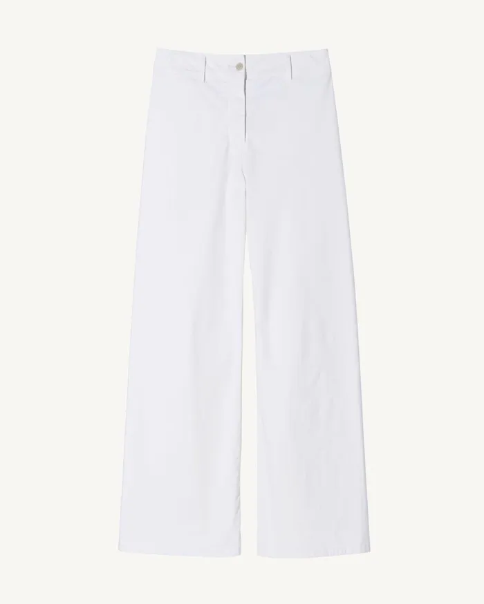 Nili Lotan MEGAN PANT Bone Women Pants and Shorts