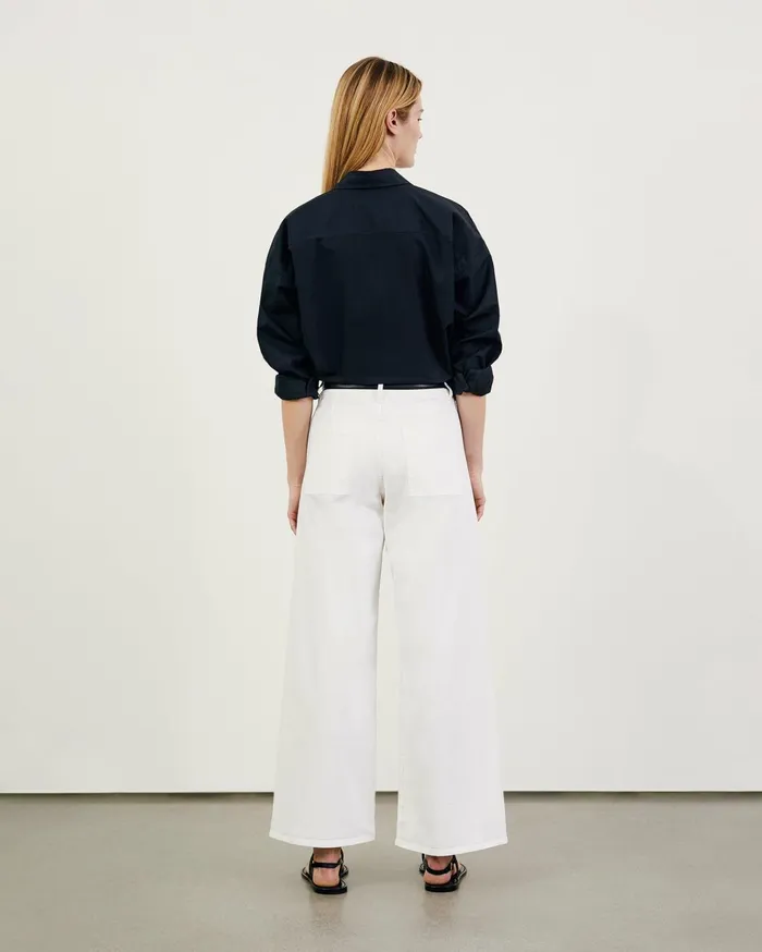 Nili Lotan MEGAN PANT Bone Women Pants and Shorts