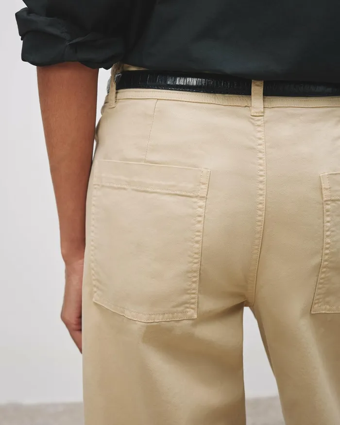Nili Lotan MEGAN PANT Bone Women Pants and Shorts