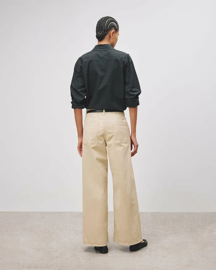 Nili Lotan MEGAN PANT Bone Women Pants and Shorts