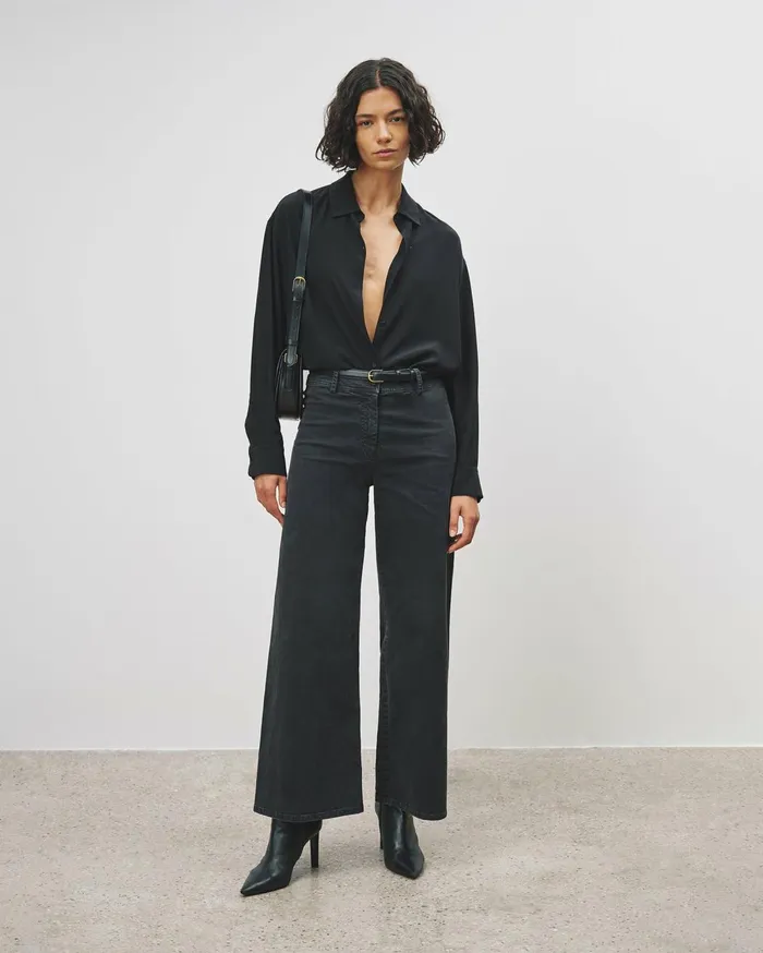 Nili Lotan MEGAN PANT Bone Women Pants and Shorts