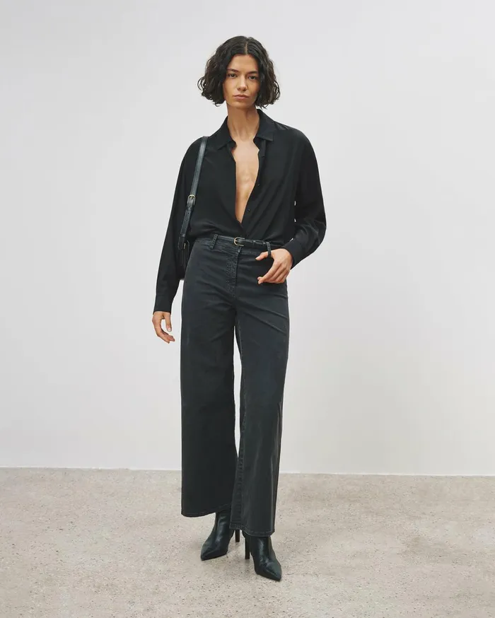 Nili Lotan MEGAN PANT Bone Women Pants and Shorts