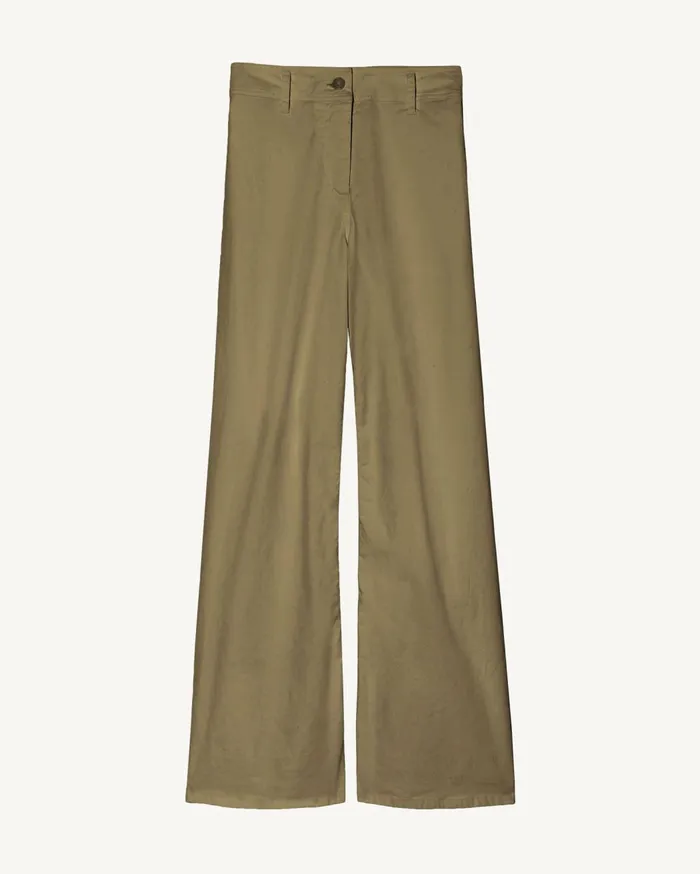 Nili Lotan MEGAN PANT Bone Women Pants and Shorts