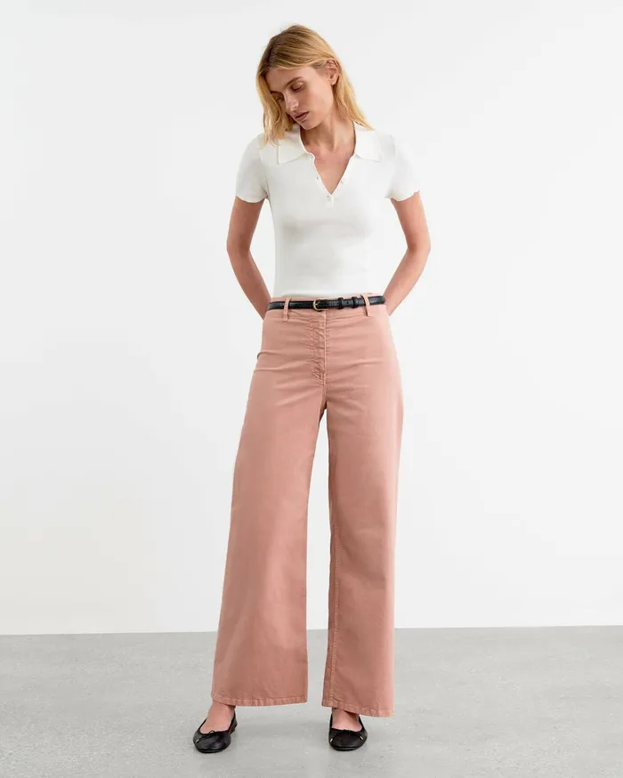 Nili Lotan MEGAN PANT Bone Women Pants and Shorts