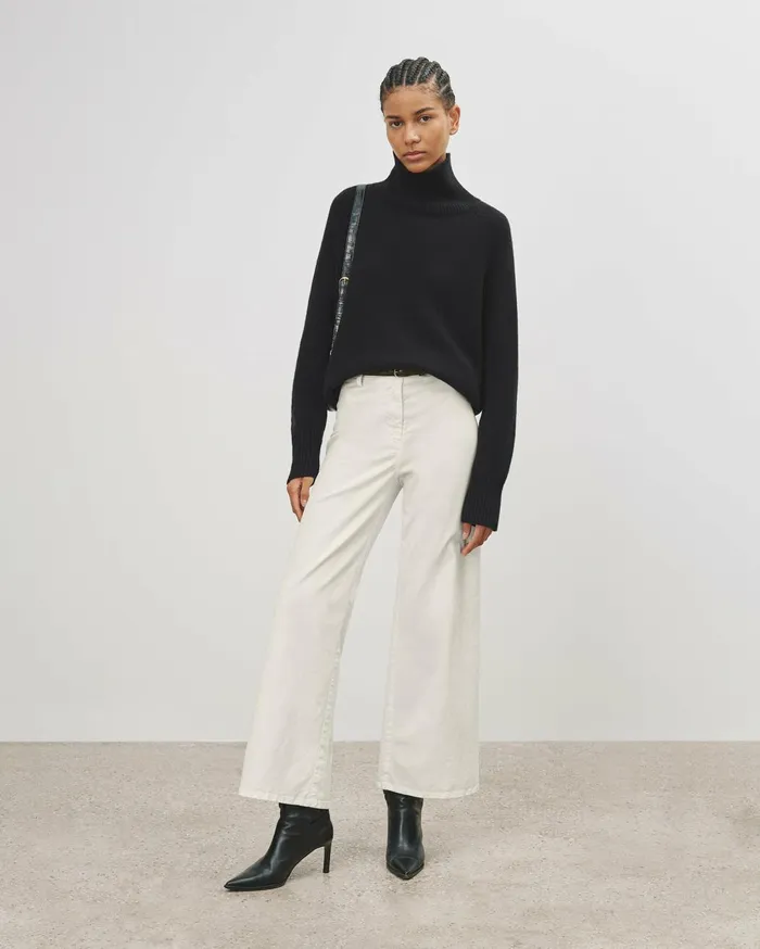 Nili Lotan MEGAN PANT Bone Women Pants and Shorts