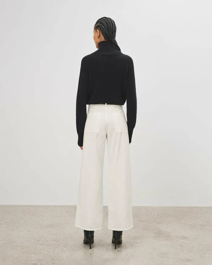 Nili Lotan MEGAN PANT Bone Women Pants and Shorts