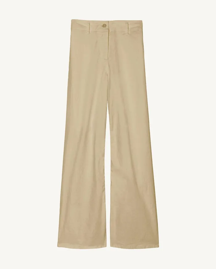 Nili Lotan MEGAN PANT Bone Women Pants and Shorts
