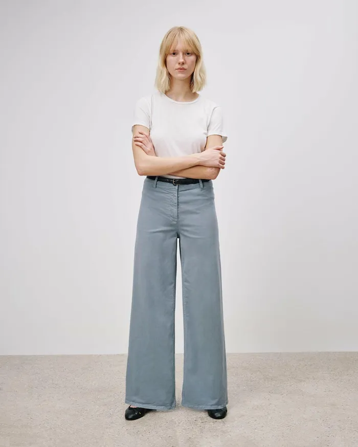 Nili Lotan MEGAN PANT Bone Women Pants and Shorts