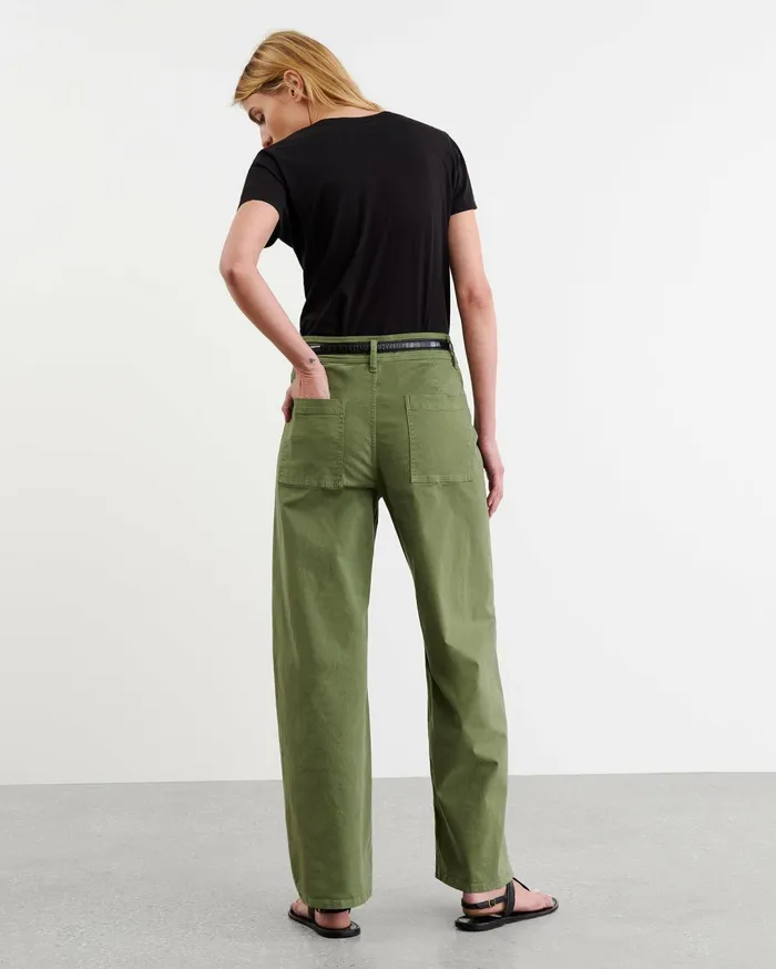 Nili Lotan MEGAN PANT Bone Women Pants and Shorts
