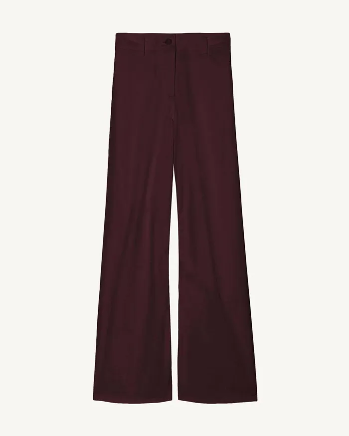 Nili Lotan MEGAN PANT Bone Women Pants and Shorts