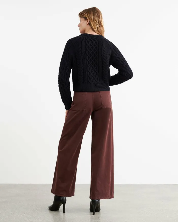 Nili Lotan MEGAN PANT Bone Women Pants and Shorts