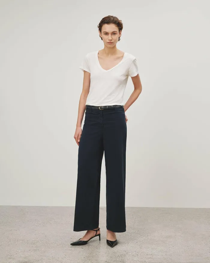 Nili Lotan MEGAN PANT Bone Women Pants and Shorts
