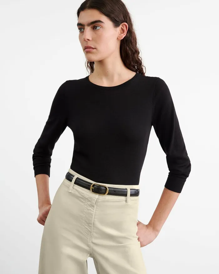 Nili Lotan MEGAN PANT Bone Women Pants and Shorts