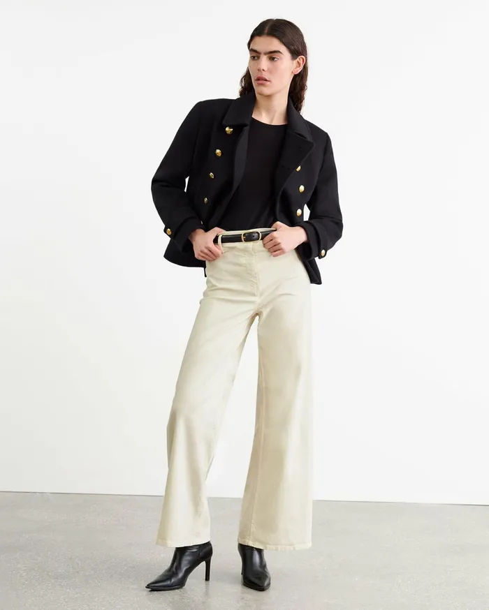 Nili Lotan MEGAN PANT Bone Women Pants and Shorts