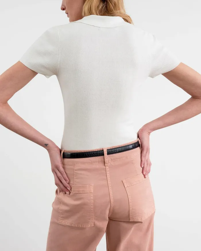 Nili Lotan MEGAN PANT Bone Women Pants and Shorts