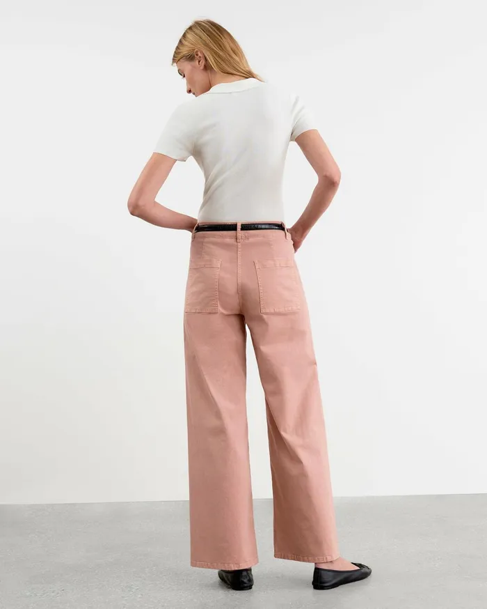 Nili Lotan MEGAN PANT Bone Women Pants and Shorts