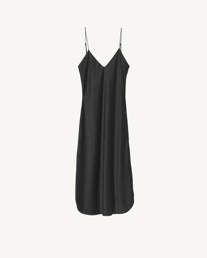 Nili Lotan SHORT CAMI DRESS Ivory Women Dresses and Skirts