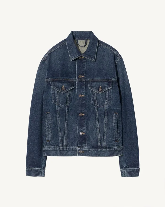 Nili Lotan ZACHARY DENIM JACKET Simon Wash Men Jackets and Coats