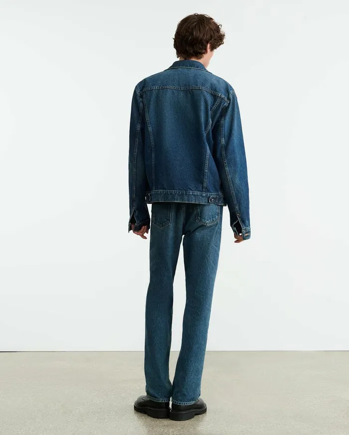 Nili Lotan ZACHARY DENIM JACKET Simon Wash Men Jackets and Coats