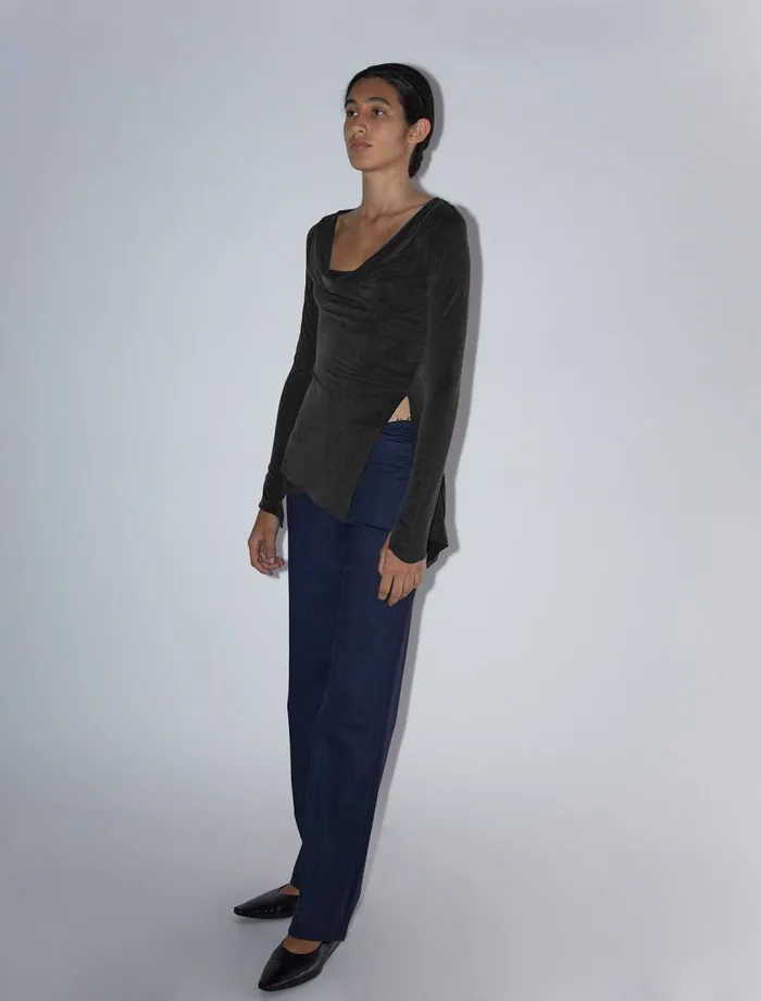 No 1460 Lotto Black Women Paloma Wool Cupro