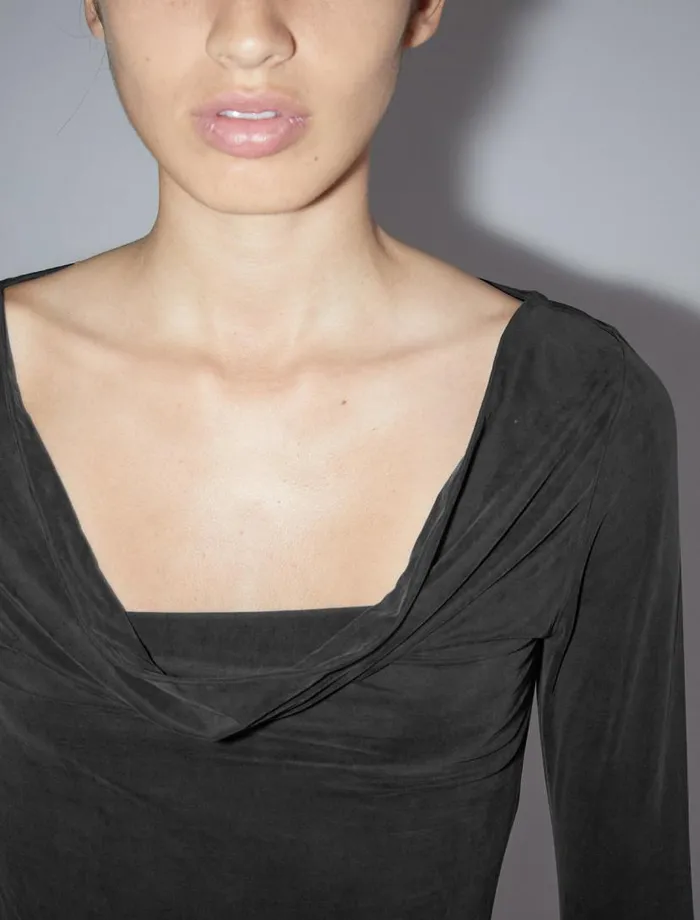 No 1460 Lotto Black Women Paloma Wool Cupro
