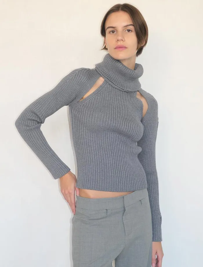 No 1477 Game Grey Women Paloma Wool Knits