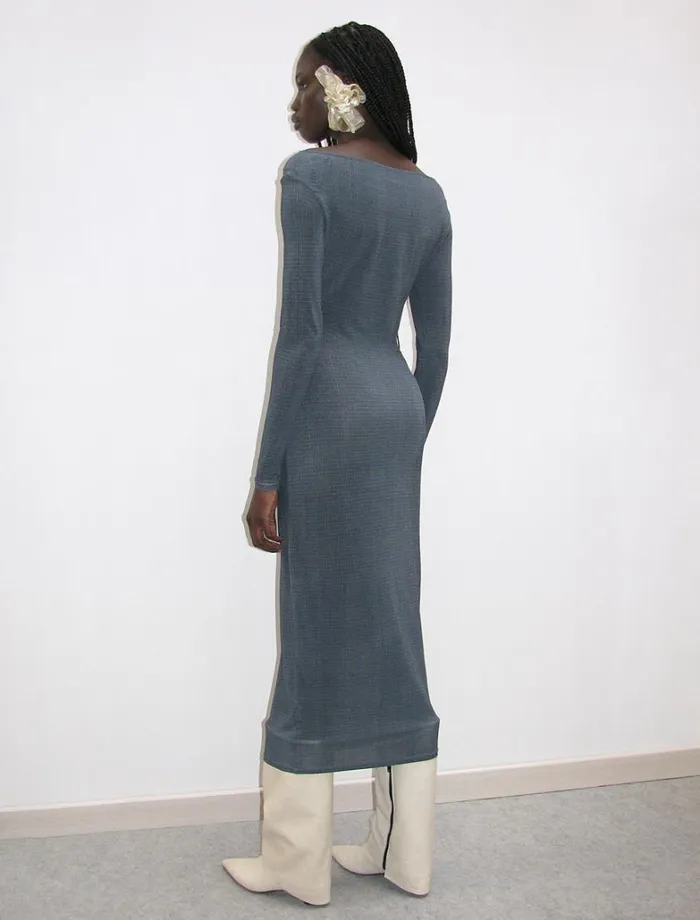 No 1729 Suarez Greyish Blue Women Paloma Wool Dresses
