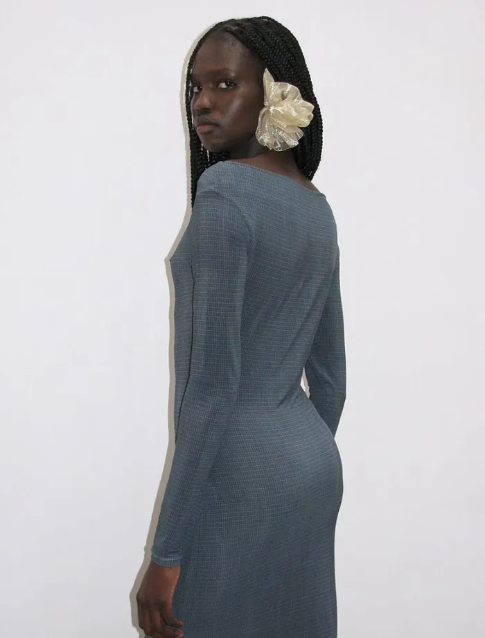 No 1729 Suarez Greyish Blue Women Paloma Wool Dresses