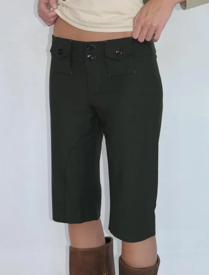 No 1799 Bourgeois Dark Khaki Women Paloma Wool Bottoms