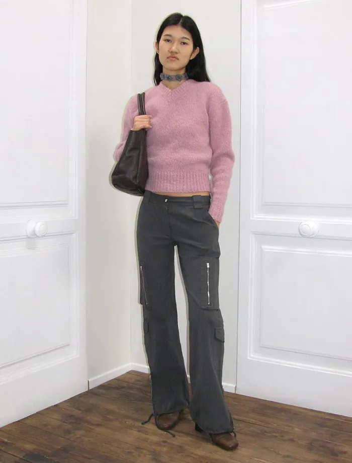 No 1812 Baby Soft Pink Women Paloma Wool Knits