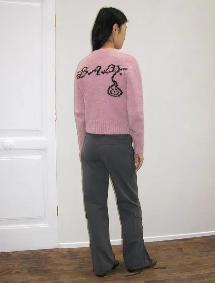 No 1812 Baby Soft Pink Women Paloma Wool Knits
