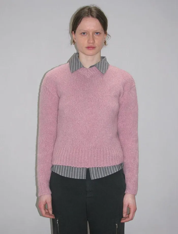 No 1812 Baby Soft Pink Women Paloma Wool Knits
