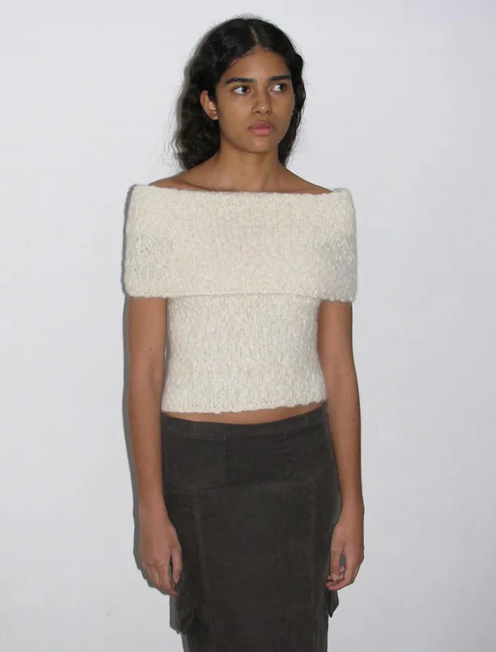No 1839 Groenlandia Ecru Women Paloma Wool Tops