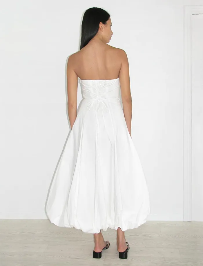No 1892 Globo Dress White Women Paloma Wool Dresses