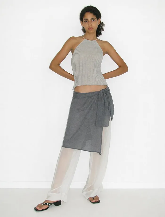 No 2032 Thamesis Grey Women Paloma Wool Tops