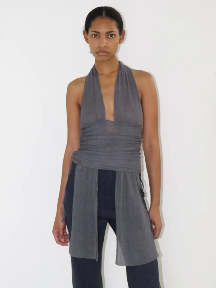 No 2078 Rotonda Grey Women Paloma Wool Tops