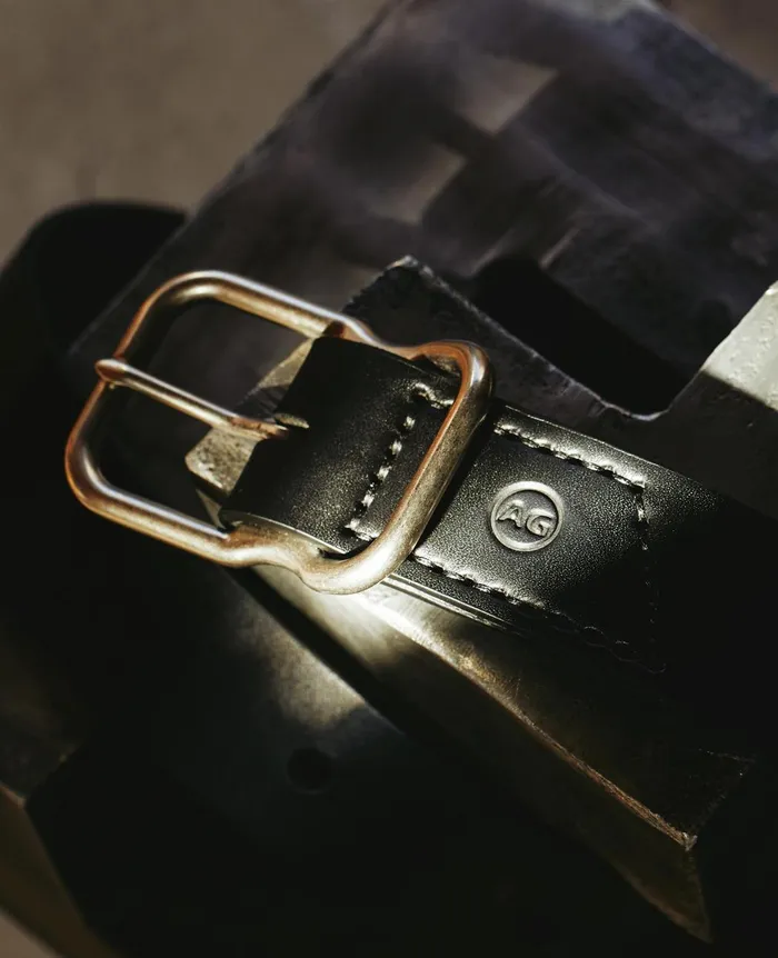 Noah Belt Blacknickel Men AG Jeans Belts