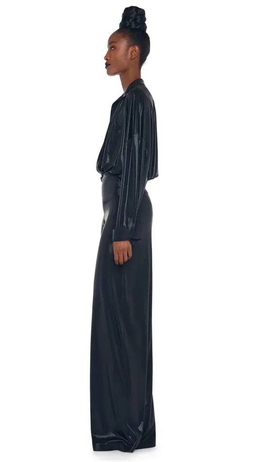 Norma Kamali Bottoms ELEPHANT PANT Black 8211 Clothing