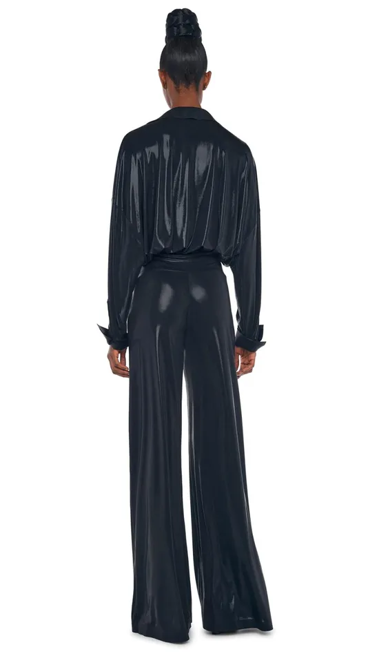 Norma Kamali Bottoms ELEPHANT PANT Black 8211 Clothing