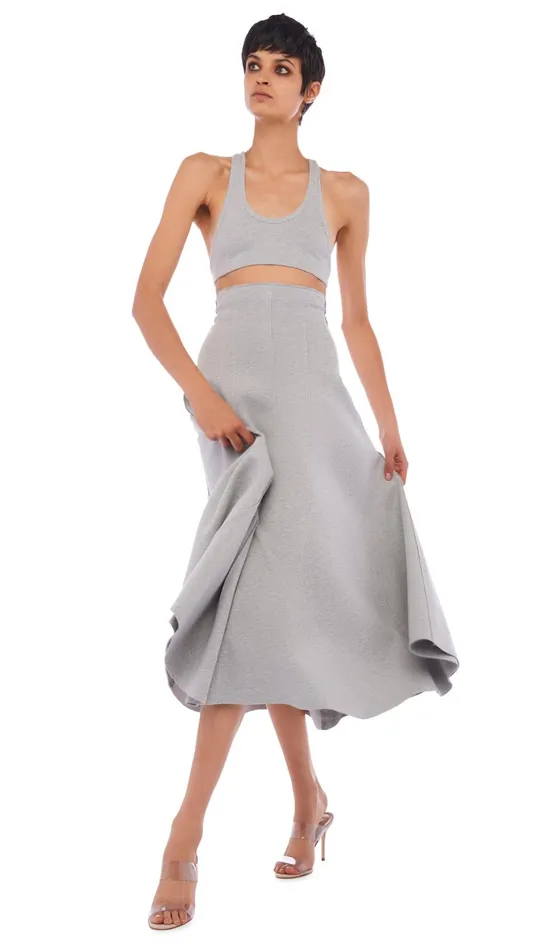 Norma Kamali Bottoms GRACE SKIRT 8211 Clothing