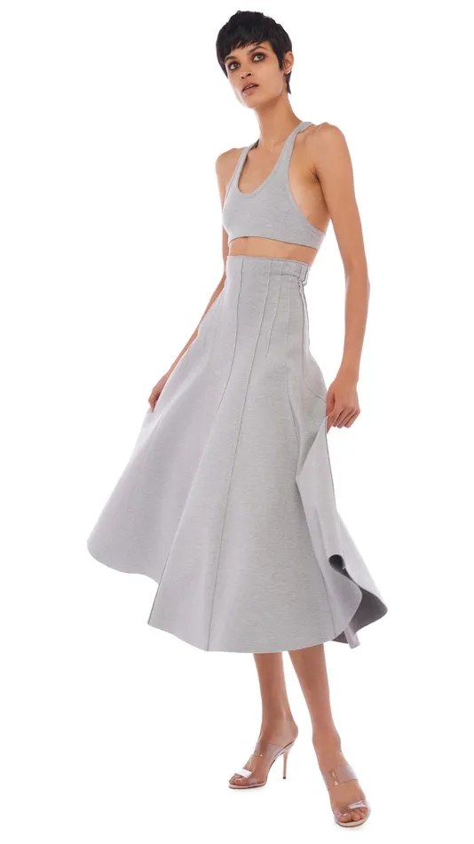 Norma Kamali Bottoms GRACE SKIRT 8211 Clothing