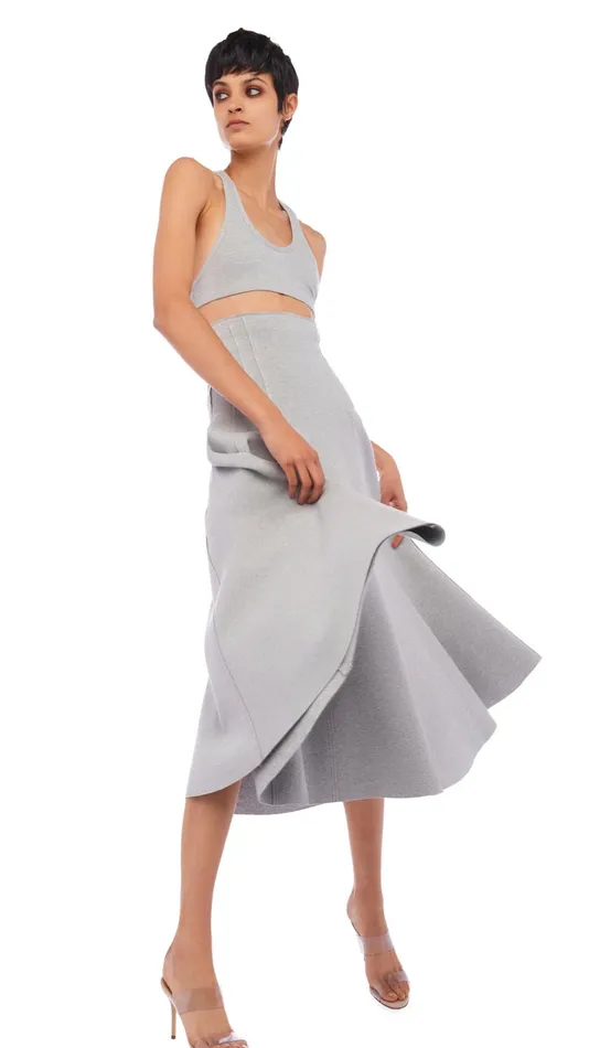 Norma Kamali Bottoms GRACE SKIRT 8211 Clothing