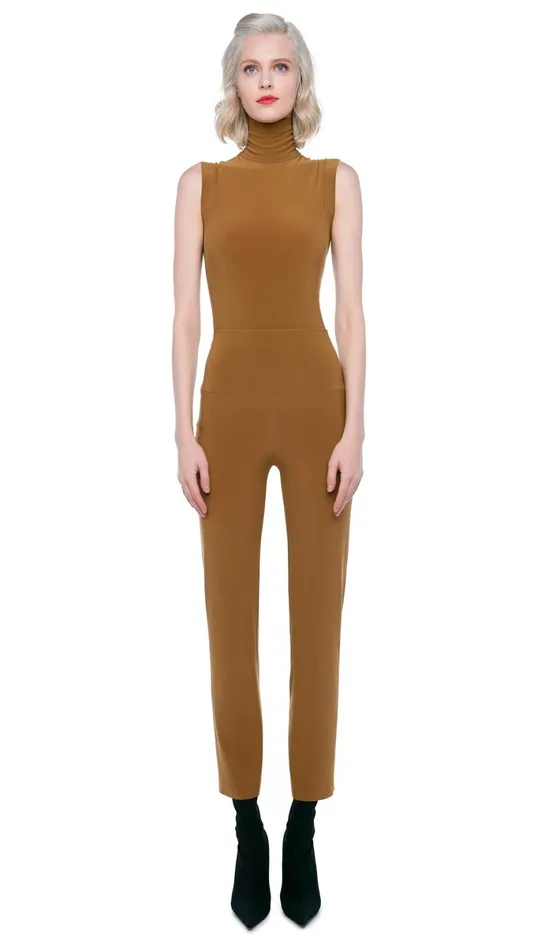 Norma Kamali Bottoms PENCIL PANT Woods 8211 Clothing