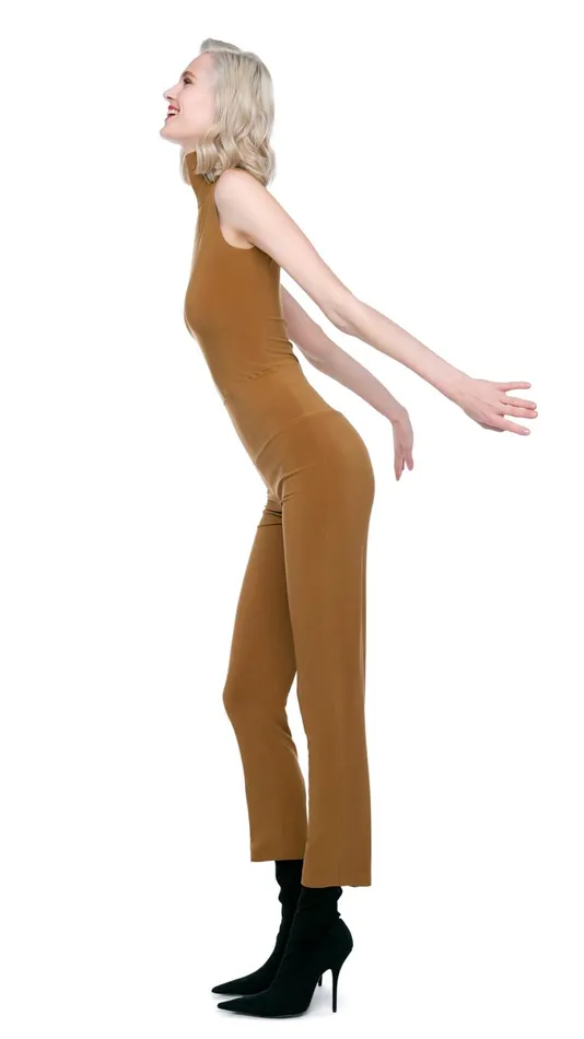Norma Kamali Bottoms PENCIL PANT Woods 8211 Clothing