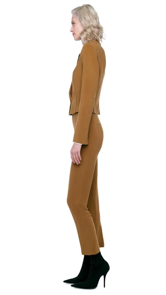Norma Kamali Bottoms PENCIL PANT Woods 8211 Clothing