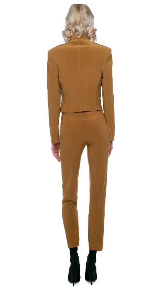 Norma Kamali Bottoms PENCIL PANT Woods 8211 Clothing