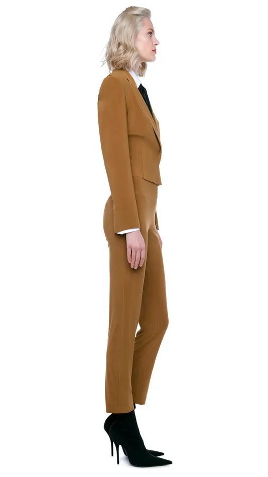 Norma Kamali Bottoms PENCIL PANT Woods 8211 Clothing